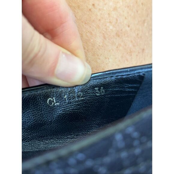 Dior Black Cannage Suede Loafers, Sz 36, 5.5 $995 - Picture 6 of 8